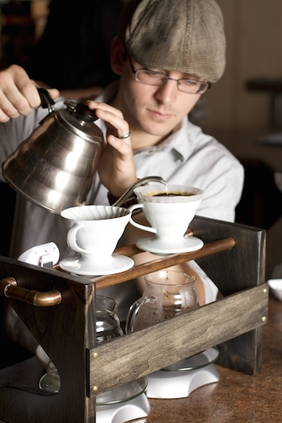 manual brew memakai v60