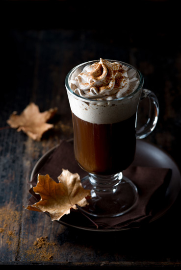 spiced iced coffee