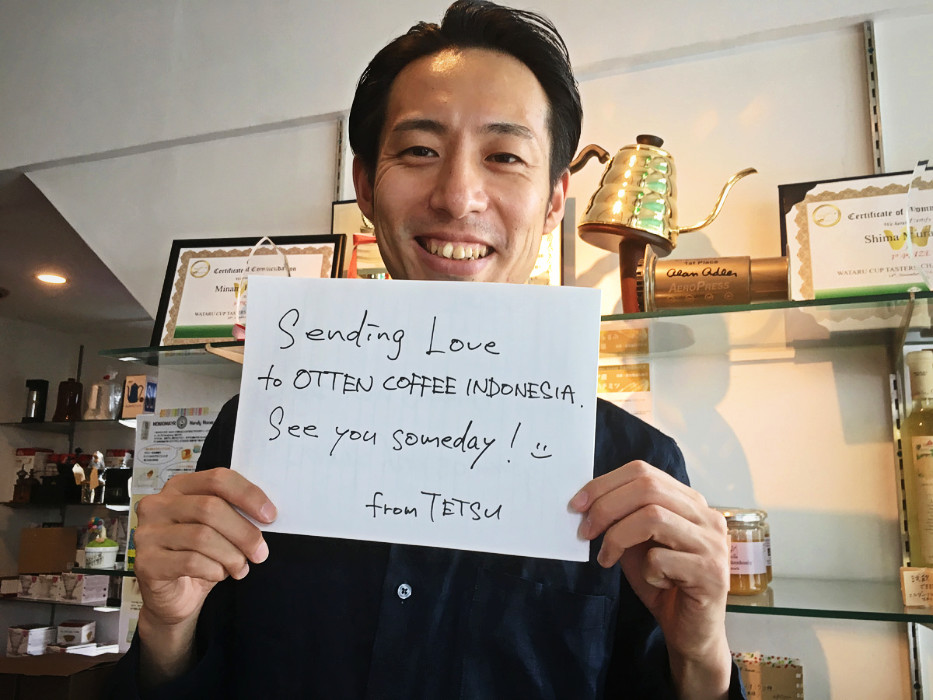 Salam khususnya untuk Otten Coffee. :)