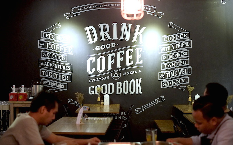 Drink good coffee & read good book!