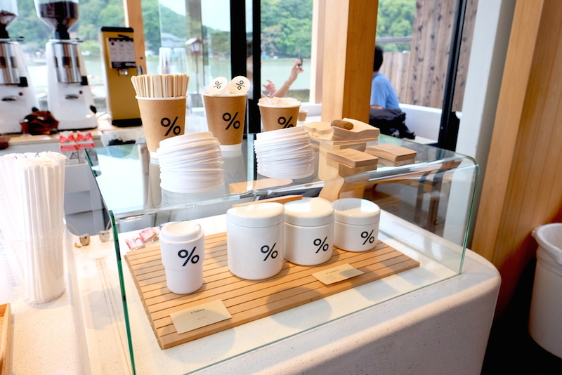 Display souvenir yang bisa kamu bawa pulang.