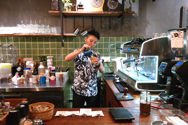 Barista beraksi!