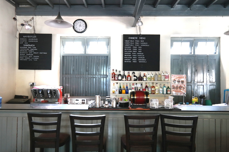 The coffee bar!