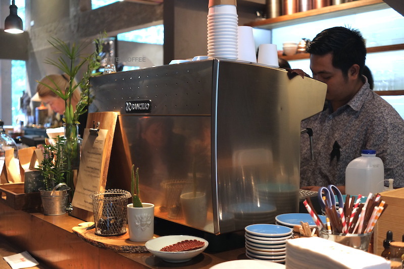 The coffee machine!