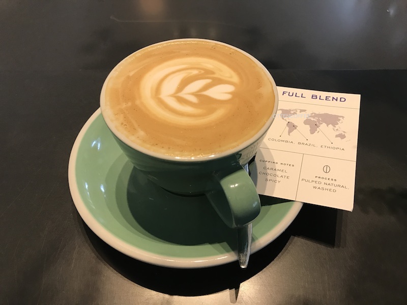 Hot cappuccino dari tiga single origin.