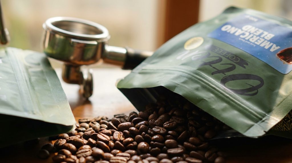 espresso beans dengan americano blend