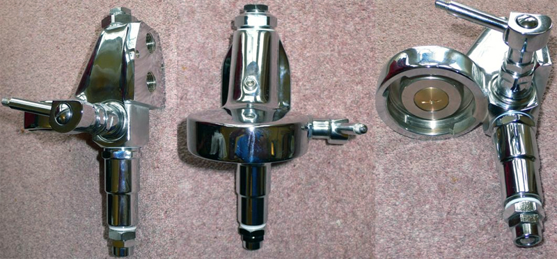 group head e61 lengkap terpasang shower screen