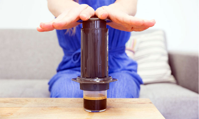 hasil ekstraksi AeroPress dengan Fellow