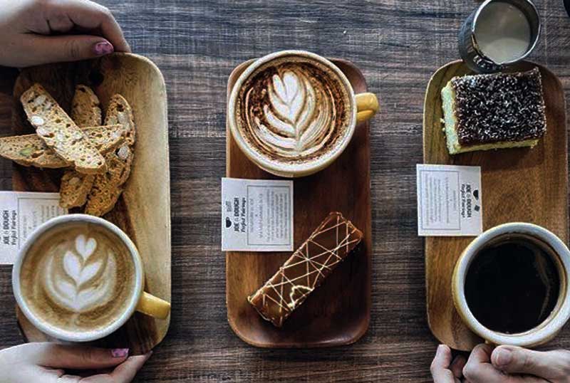 latte dan cokelat, coffee pairing