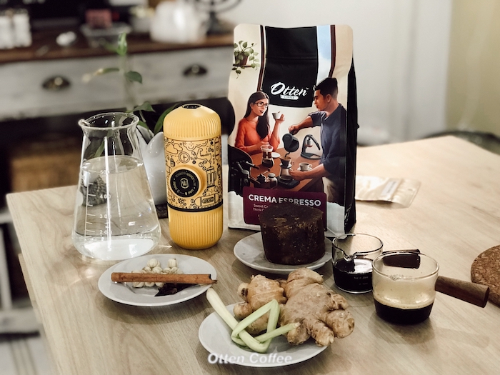persiapan membuat kopi