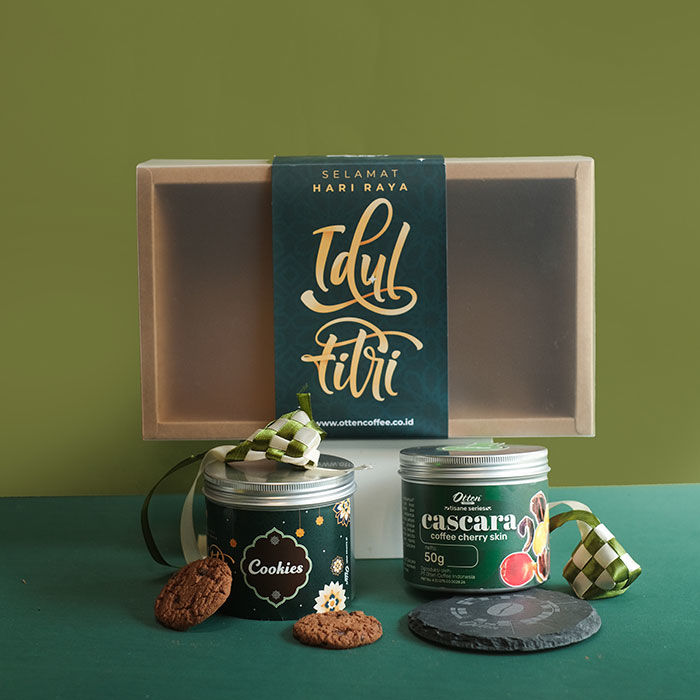 ide hampers kopi dengan biskuit