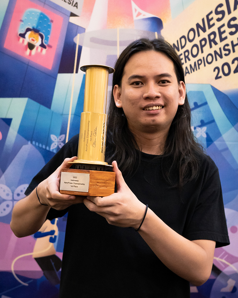 juara 1 indonesia aeropress championship 2022