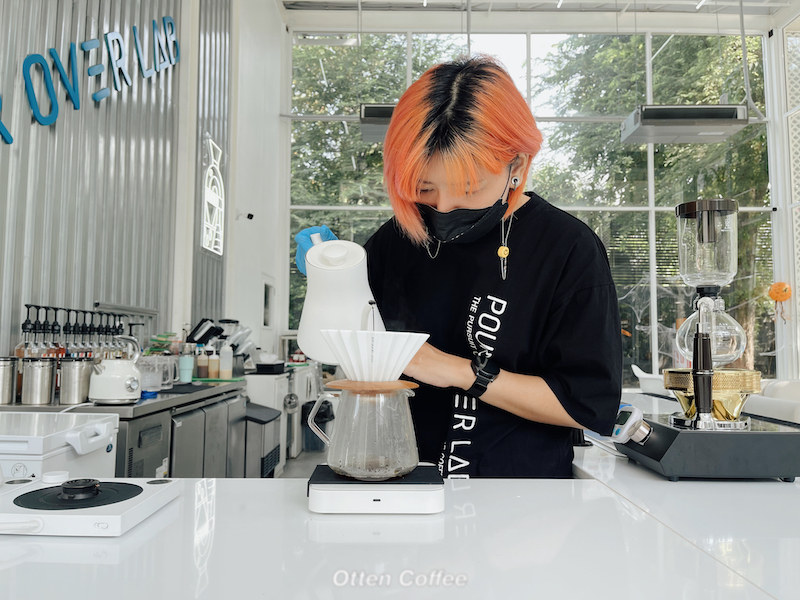 seduh kopi geisha