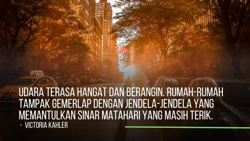 quote senja tentang malam