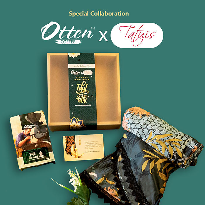 ide hampers kopi dengan mukena