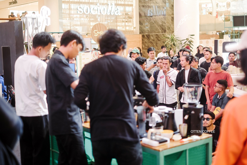 panggung kompetisi aeropress