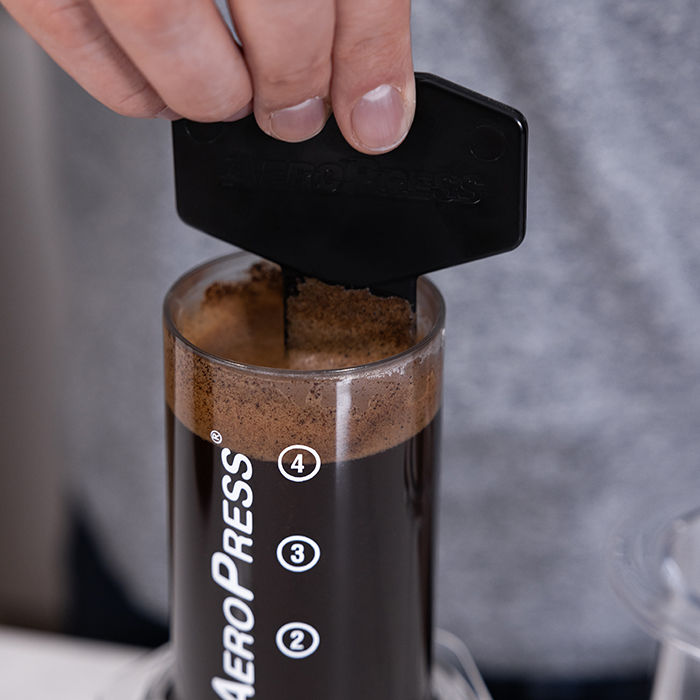 teknik mengaduk aeropress