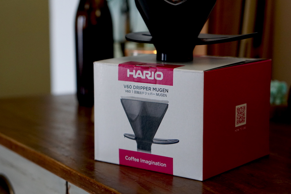 hario mugen on box