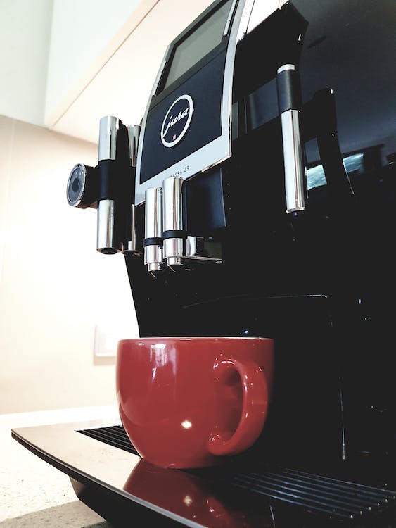 mesin kopi otomatis komersil dari jura
