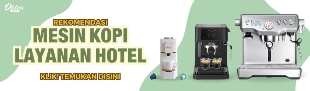 banner mesin kopi hotel