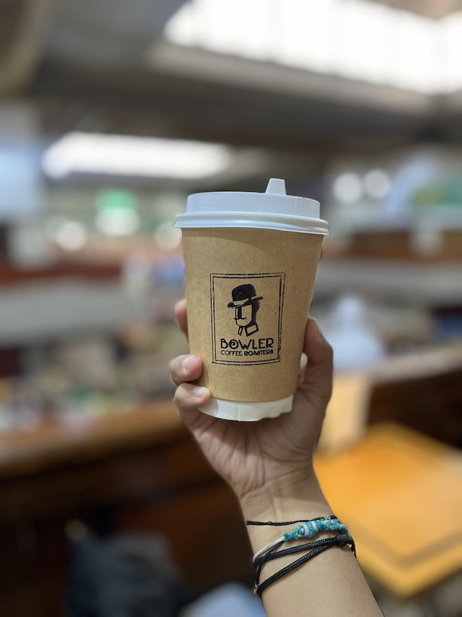 coffee cup dari bowler coffee roastery