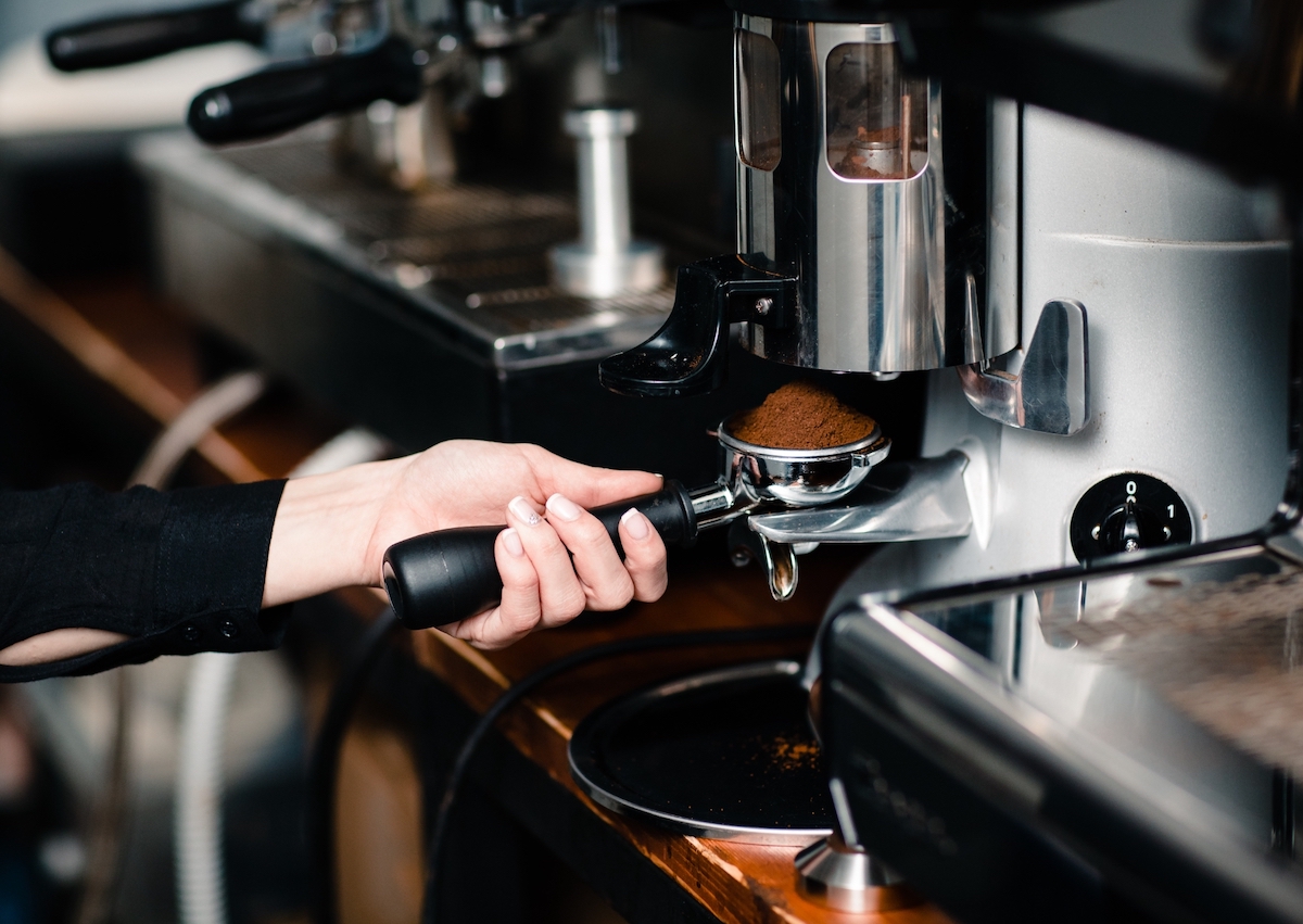 mesin kopi espresso