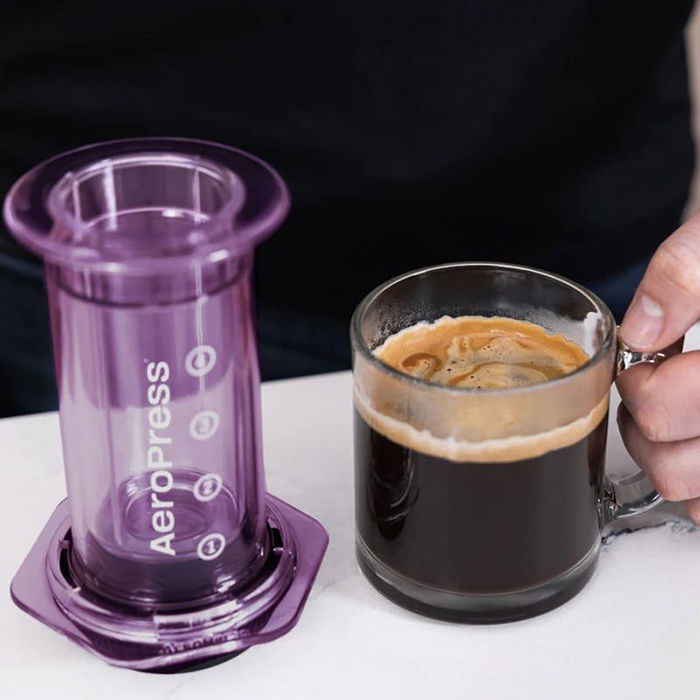 aeroopress clear purple