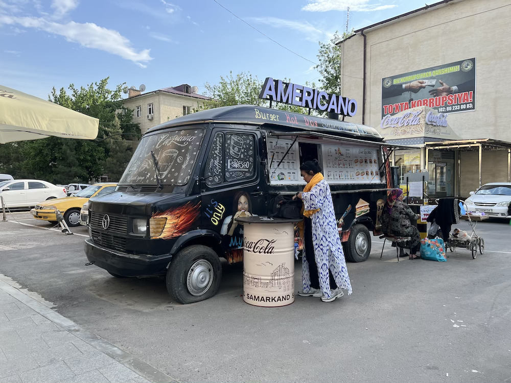 Coffee Truck di Samarkand
