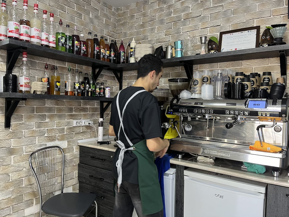 Barista di SCA Uzbekistan
