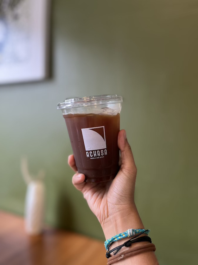 best iced americano ACHASA COFFEE AND SPACE