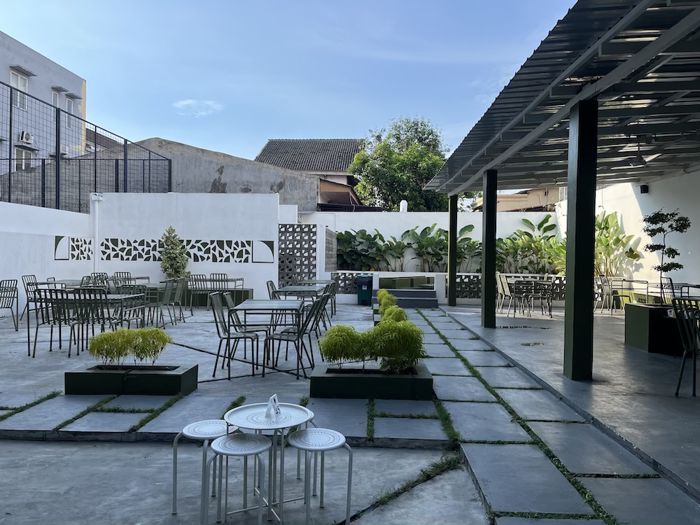 outdoor area ACHASA COFFEE AND SPACE