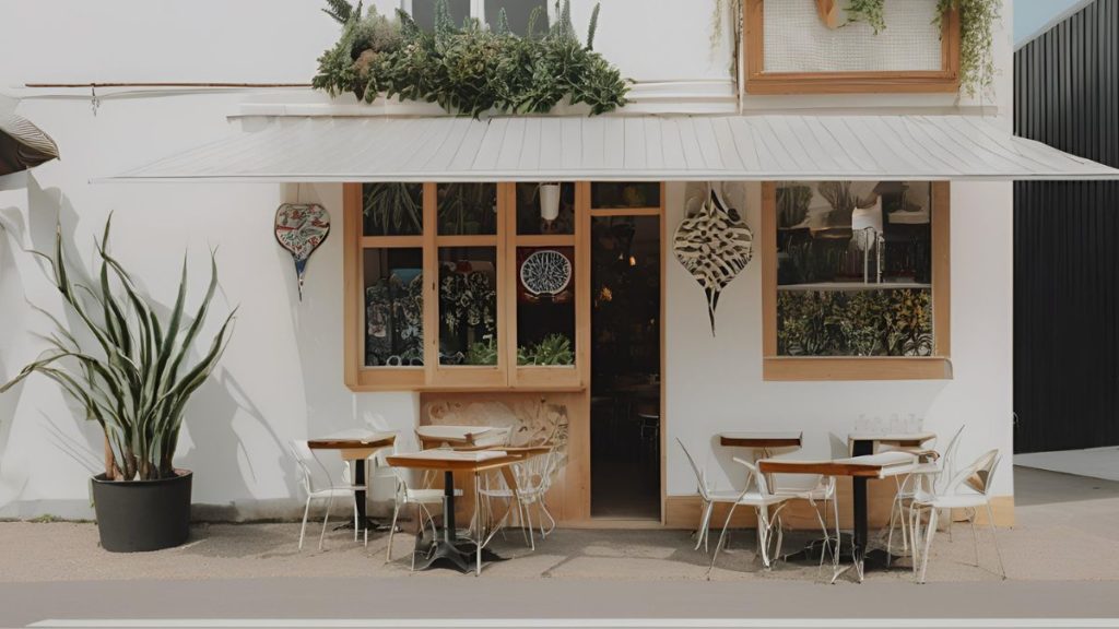 desain kafe outdoor Elemen Dekoratif Unik