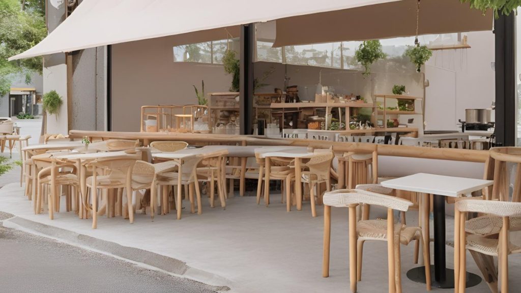 desain kafe outdoor Pemilihan Tema dan Konsep