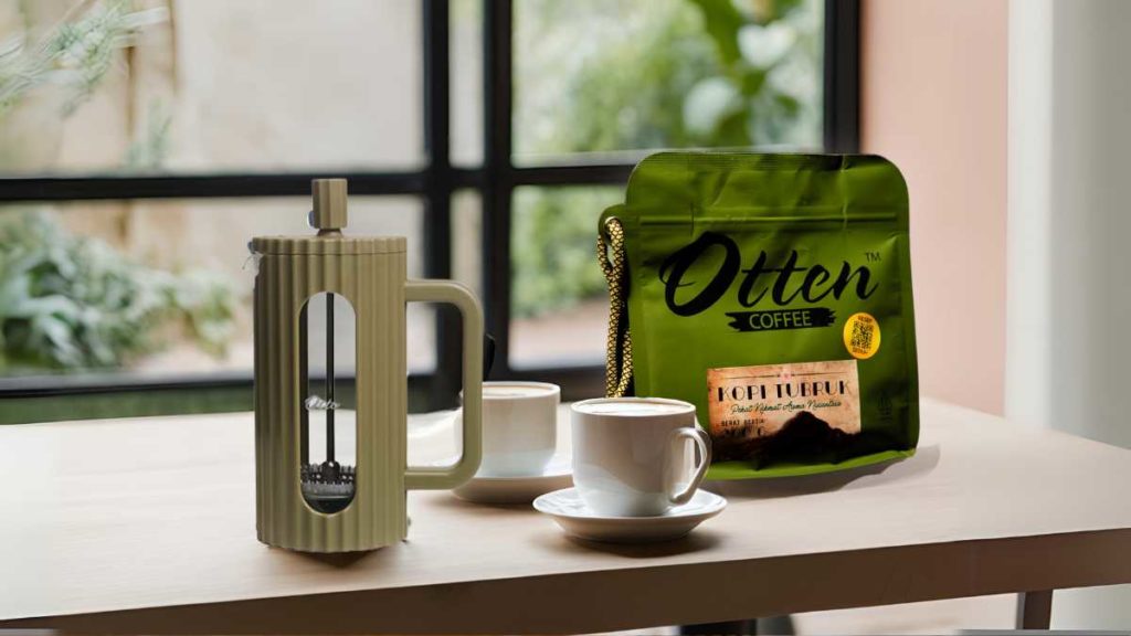alat kopi tubruk tanpa ampas