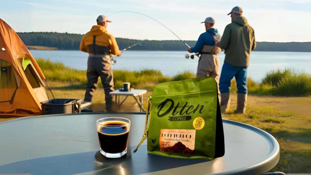 ngopi sambil mancing
