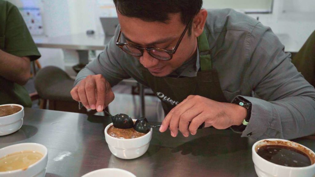otten academy belajar coffee cupping