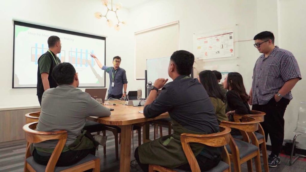 kelas barista gratis, otten academy mengajar teori ekstraksi espresso