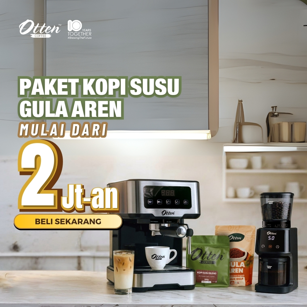 Paket Lengkap Mesin Kopi Susu Gula Aren