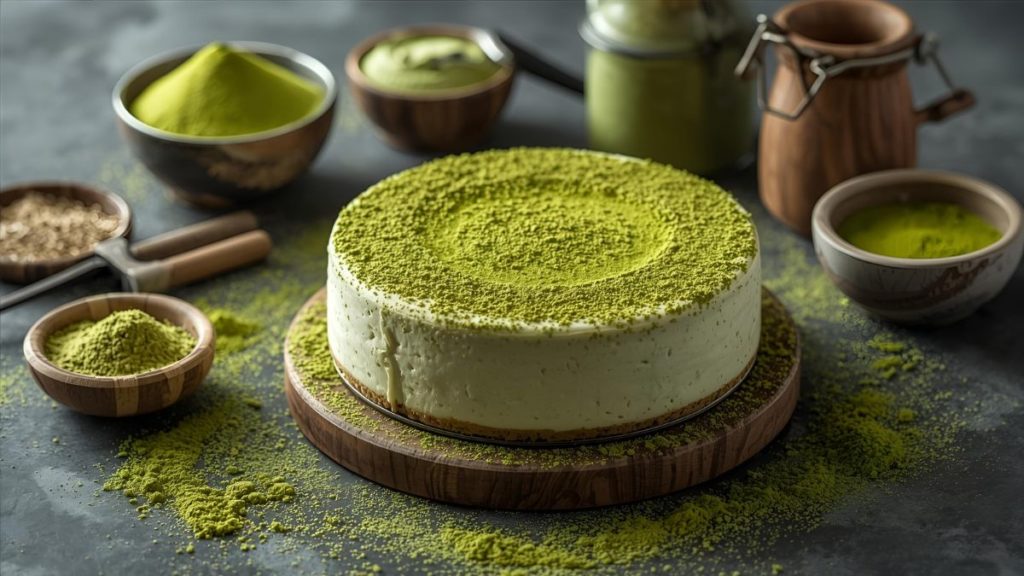 apa itu matcha cheesecake