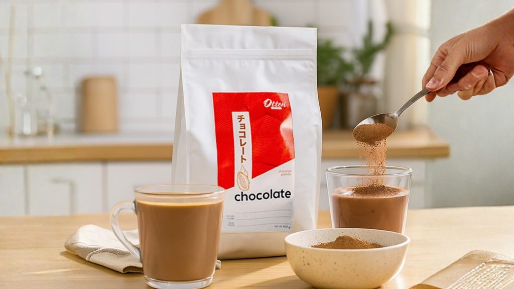 powder drink cokelat