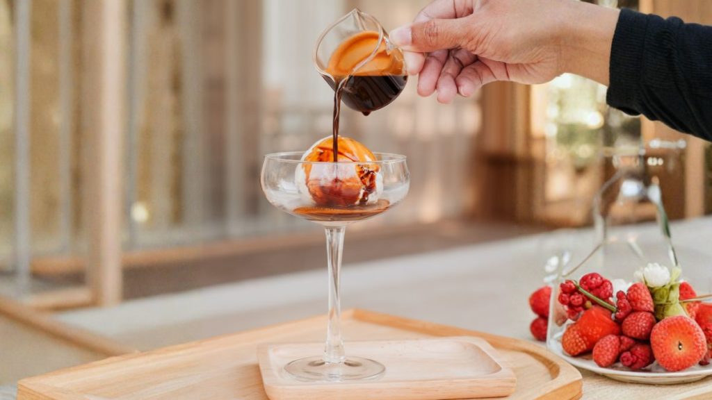 es krim affogato coffee