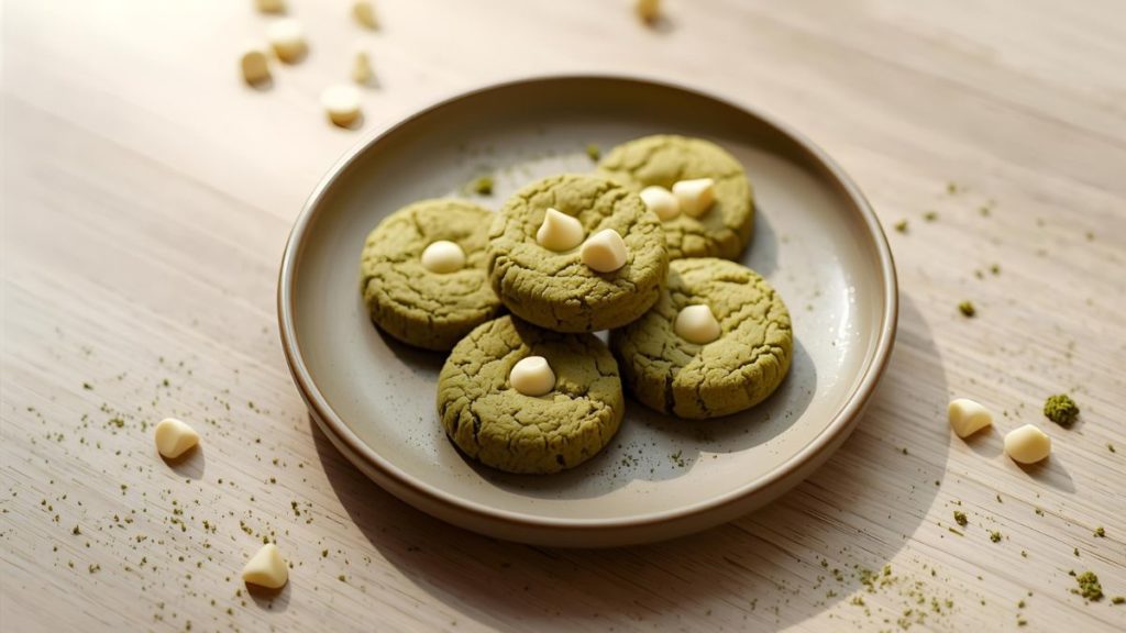 matcha cookies