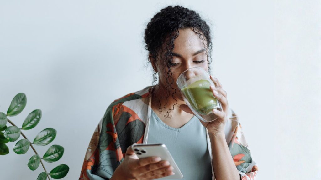 matcha diminum untuk diet