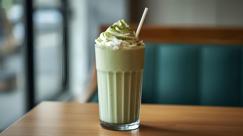 matcha milkshake
