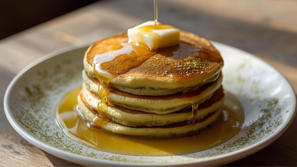 matcha pancake