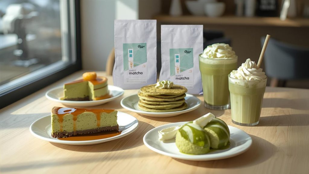 variasi menu dari matcha