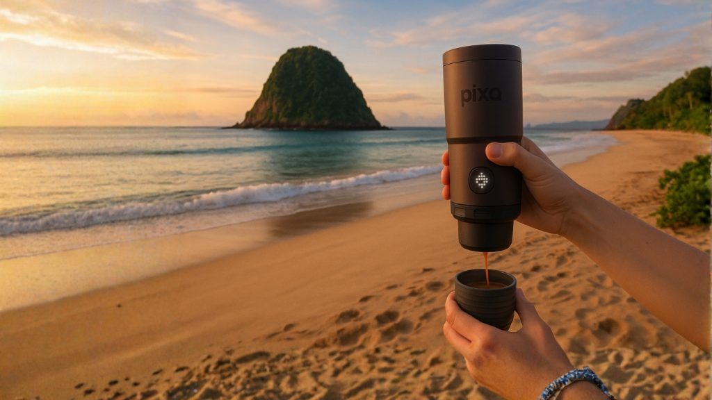 liburan akhir tahun di pantai pulau merah dengan pixapresso