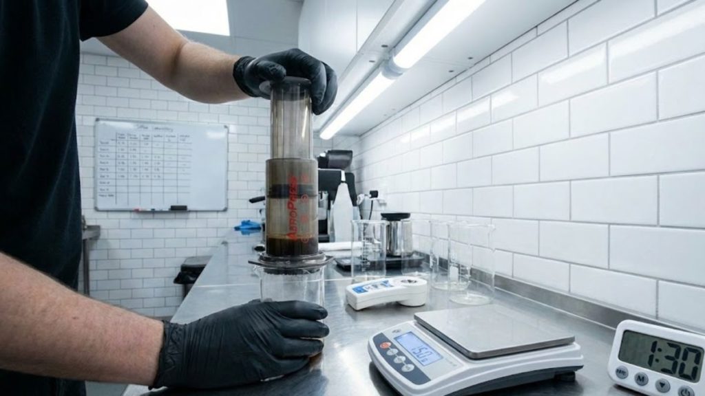 aeropress coffee lab