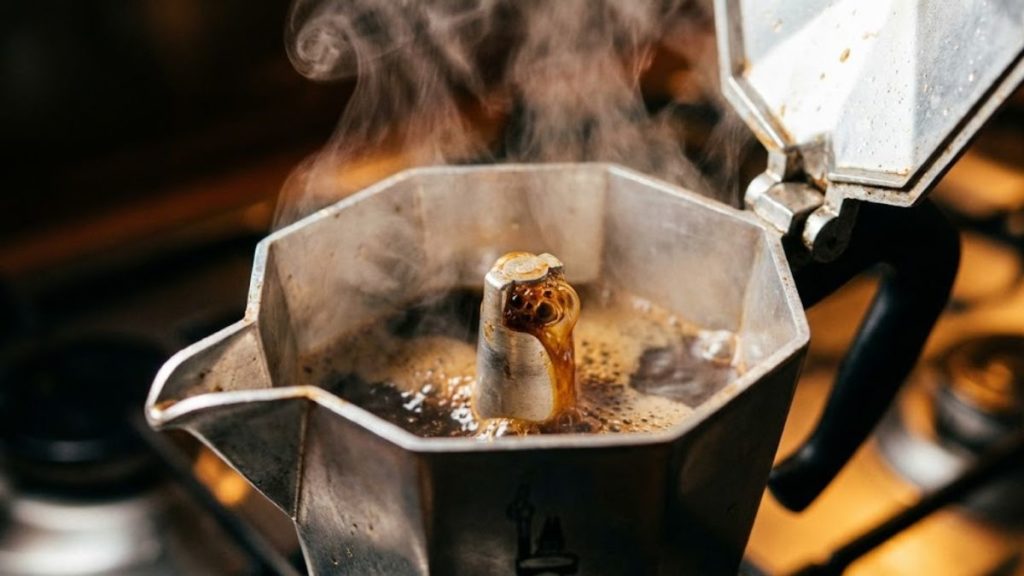 bialetti moka pot ekstraksi