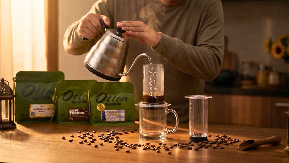 aeropress clear morning glaze tubruk curantly bali